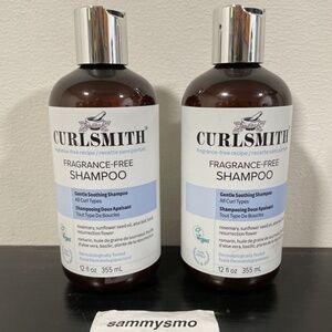 Curlsmith Fragrance- Free Shampoo, Gentle & Soothing, x2